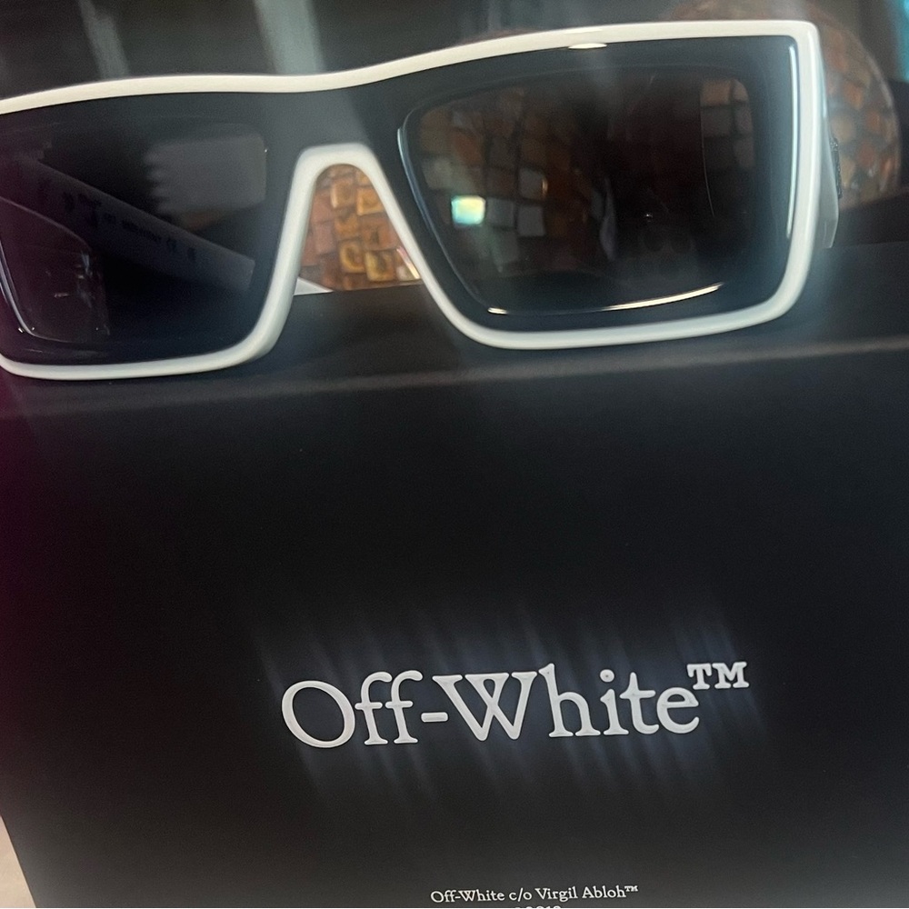 Off-White Monochrome Sunglasses